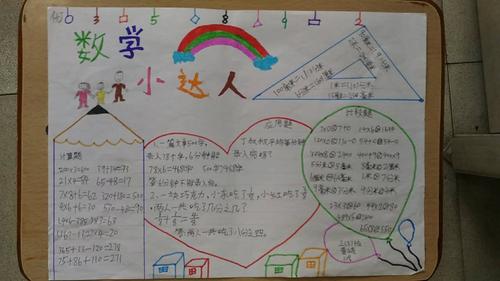 孩子小学生的手抄报 小学生的手抄报