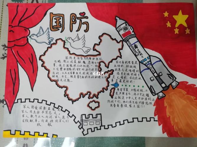 高中国防手抄报 国防手抄报