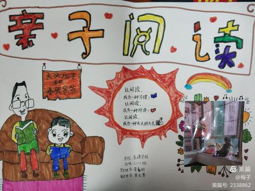 小学二年级亲子阅读简单手抄报 小学二年级手抄报