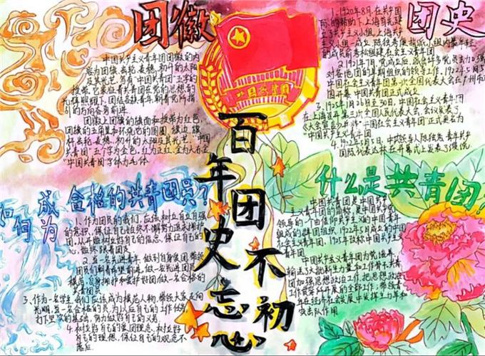 小学共青团中央手抄报 小学手抄报