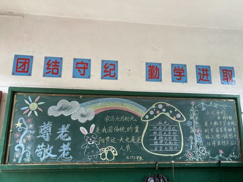 散组词奶奶的黑板报 黑板报图片大全