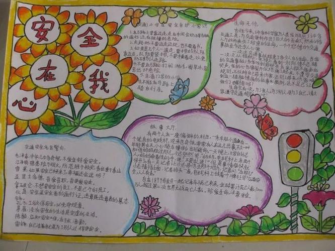 安全手办安全知识手抄报 安全知识手抄报