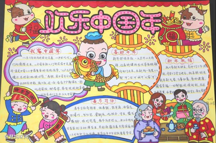 你欢乐中国年的手抄报 欢乐中国年手抄报
