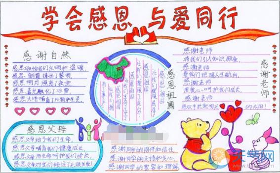 40年来中国社会的变化手抄报 感恩社会的手抄报