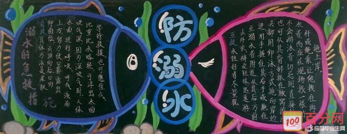 有关的游泳的黑板报 黑板报图片素材