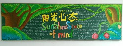 心态决定成败黑板报 黑板报图片大全