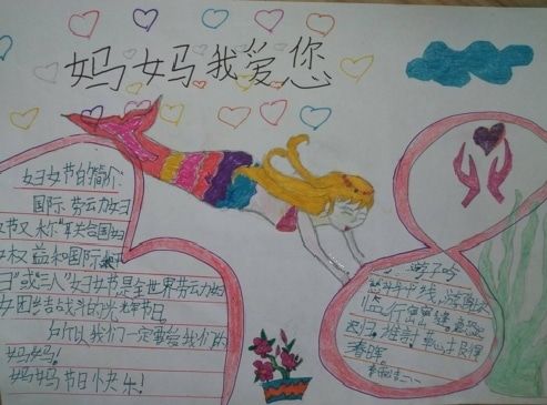 告白我的李焕英手抄报 我的手抄报
