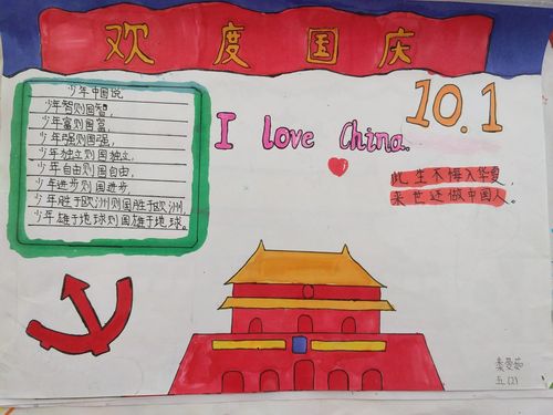 热烈庆祝新中国成立周年手抄报 祖国成就手抄报
