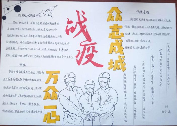 农村父母抗击疫情手抄报 孝敬父母手抄报