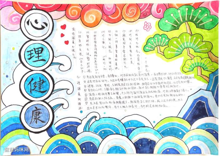 大学生心理安全手抄报 大学生手抄报