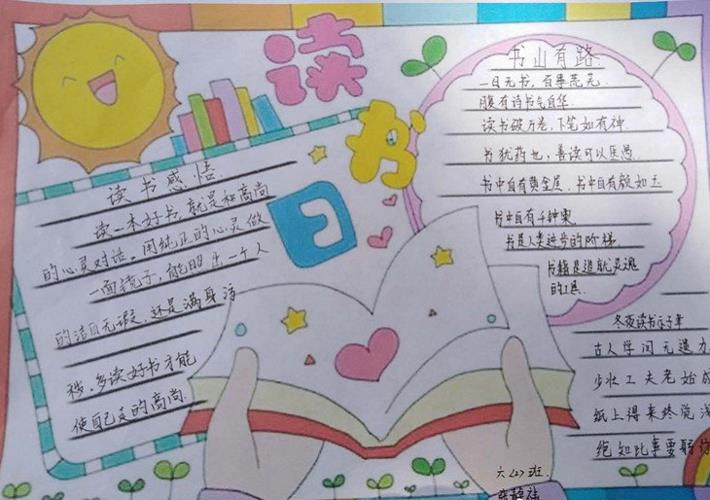 小学生4月23日世界读书日手抄报 世界读书日手抄报