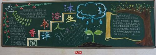 沐浴书香润泽人生黑板报 书香校园黑板报图片大全