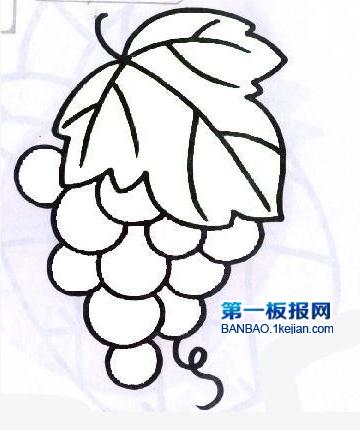 水果简笔画黑板报 简笔画黑板报图片大全