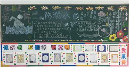 荔村小学黑板报 小学黑板报图片素材