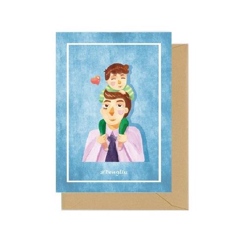 happyfathersday贺卡 happy贺卡