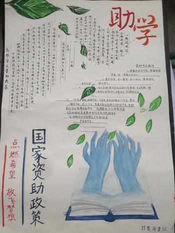 教育各阶段国家资助政策手抄报 形势与政策手抄报