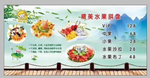 水果蔬菜拼盘黑板报 黑板报图片素材