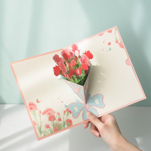 送领导鲜花的贺卡 送领导鲜花贺卡