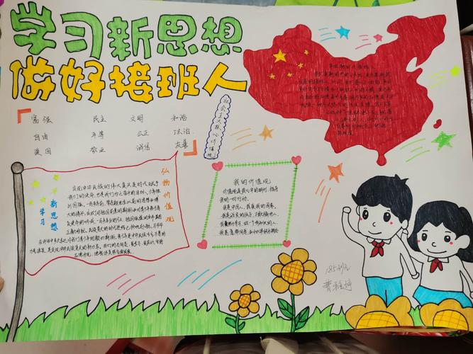 做好接班人走进新时代手抄报 走进新时代手抄报
