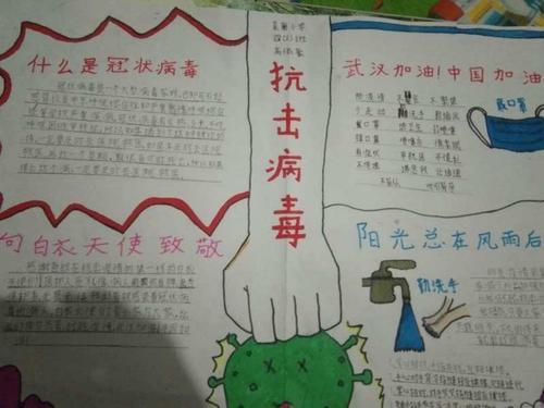 看抗战疫情的手抄报 抗战胜利手抄报