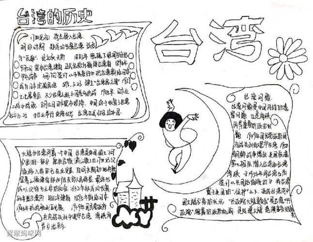 有关台湾的英语手抄报 关于台湾的手抄报