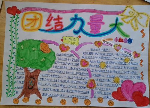 火神山医院体现团结就是力量写手抄报 团结手抄报