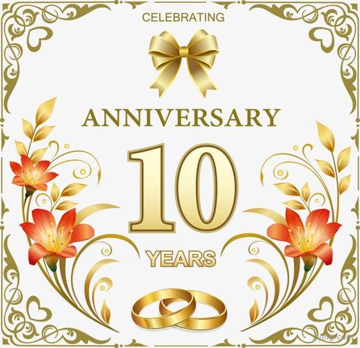 结婚10周年感言贺卡 结婚10年贺卡