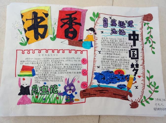 关于好书大家读的手抄报 阅读的手抄报