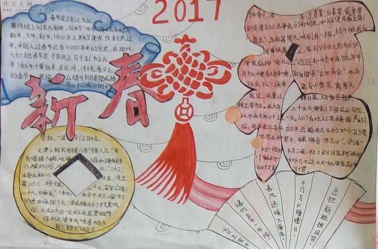 画2023年新年的手抄报 2023手抄报