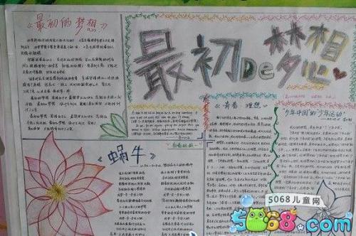 高中生活的期望手抄报 高中生手抄报