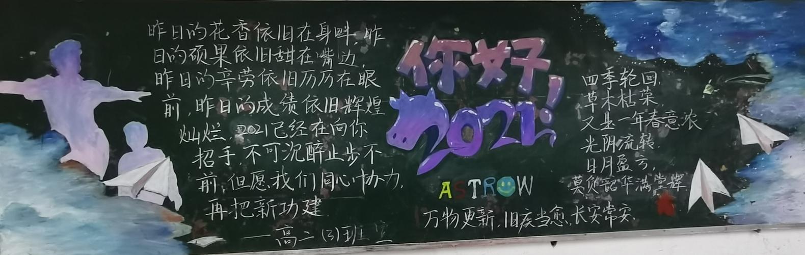 你好2008黑板报 黑板报图片大全