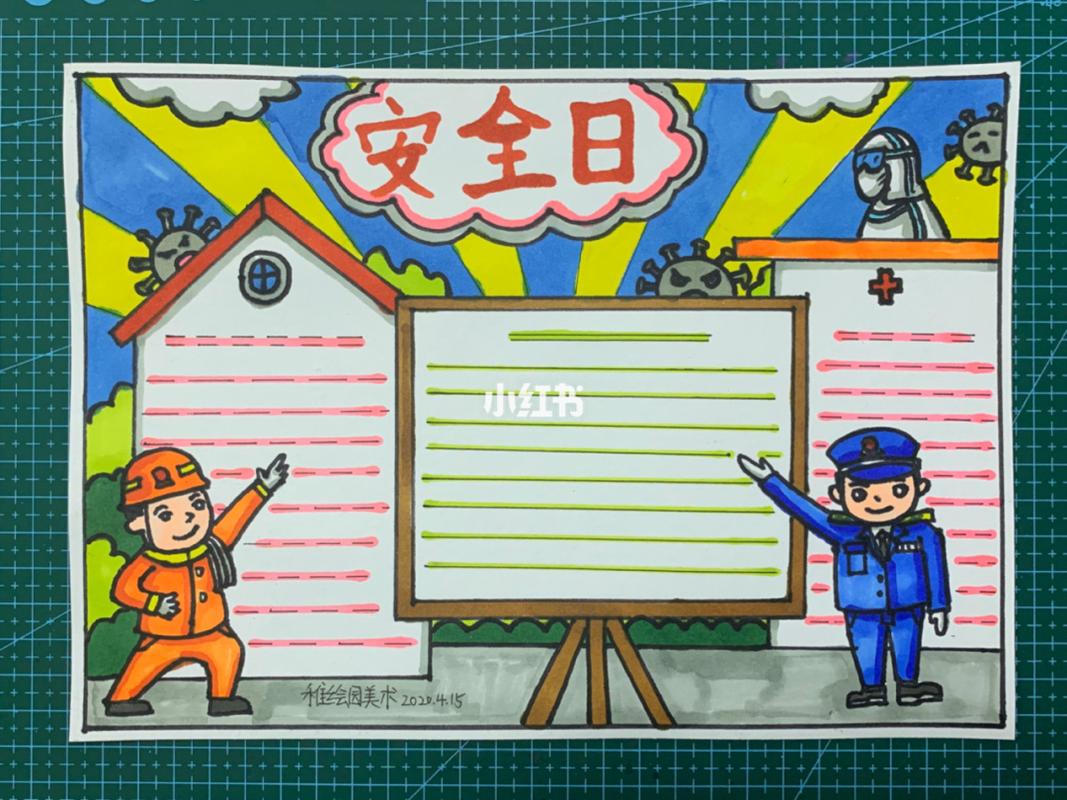 世界安全日小学生手抄报 世界安全日手抄报