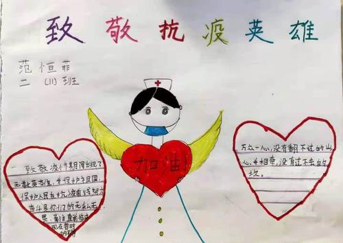 致敬英雄的医生手抄报 关于英雄的手抄报
