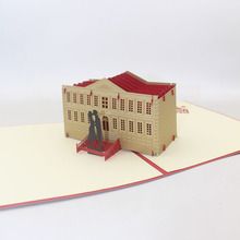 用纸折房子怎么折立体房子贺卡 折立体房子贺卡