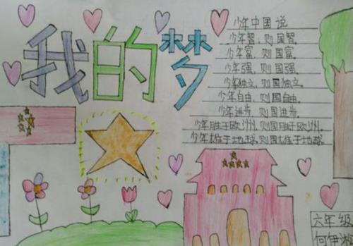 我的梦是书屋手抄报 我的梦手抄报
