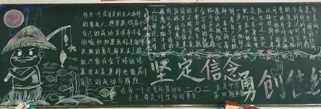 坚定黑板报 黑板报图片素材