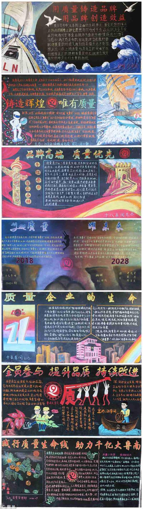 学校教学质量月黑板报 学校黑板报图片素材