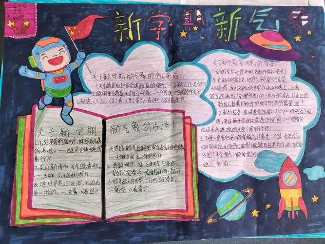 新开始新起点手抄报 手抄报图片大全集