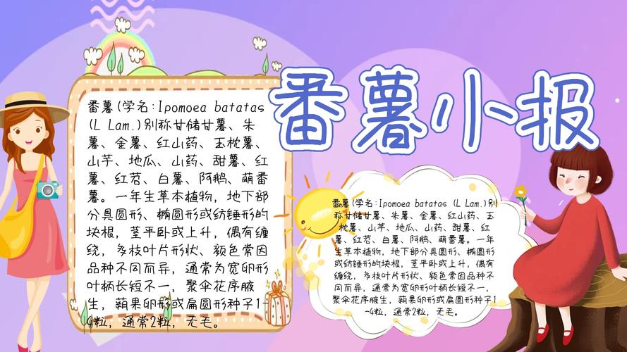 地瓜是红薯吗中秋手抄报 中秋手抄报