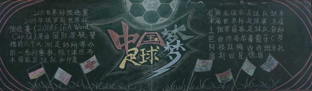 世界杯黑板报 黑板报图片大全