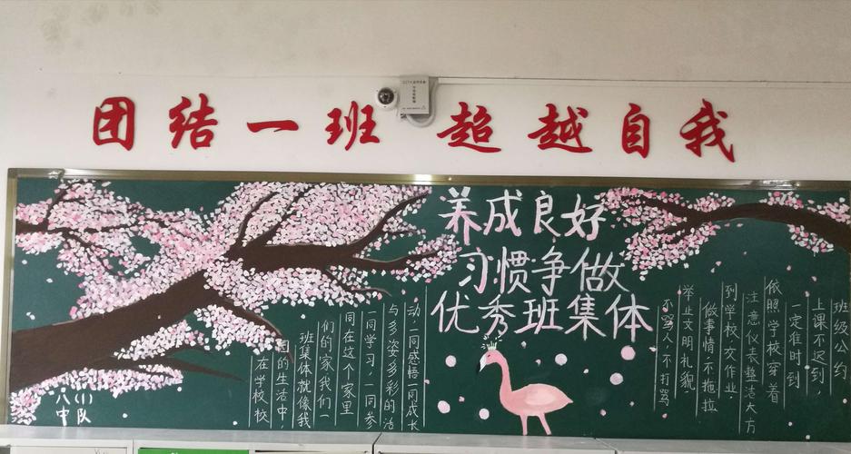 班级上黑板报 班级黑板报图片大全