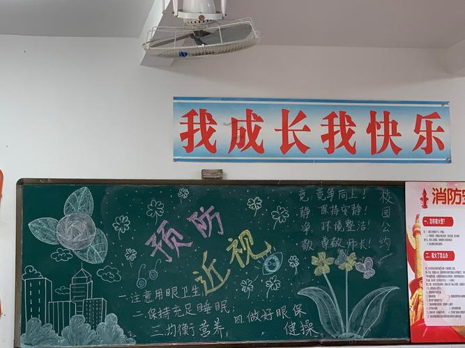 爱护眼睛关爱视力黑板报 黑板报图片大全