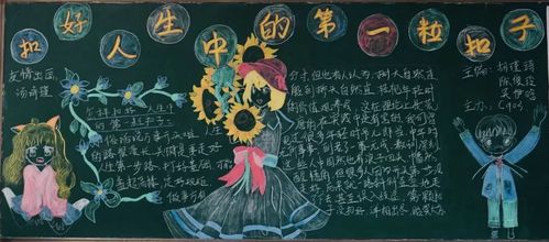 第一次大学班会黑板报 大学黑板报图片大全