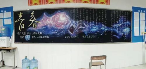 青春杂货铺黑板报 青春黑板报图片素材