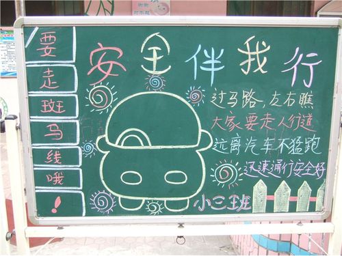 幼儿园简易黑板报 幼儿园黑板报图片素材