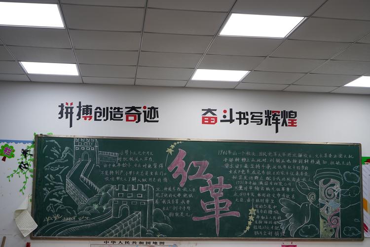 争做南开学子黑板报 黑板报图片大全