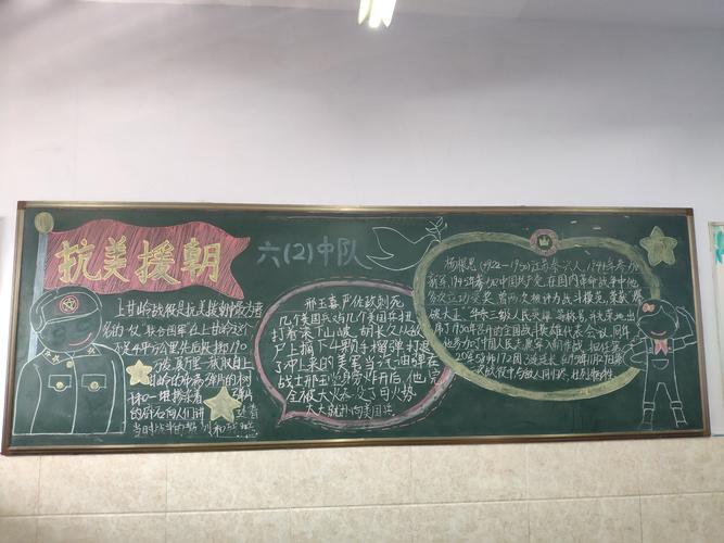 建立动感中队黑板报 黑板报图片大全