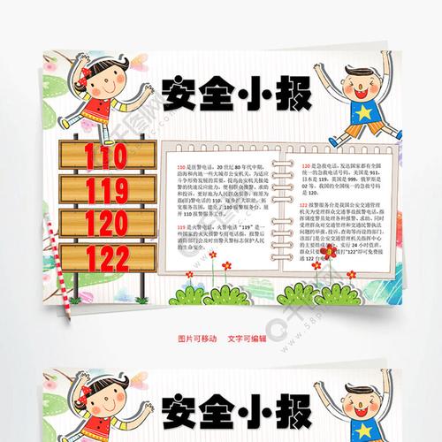 手机安全小报手抄报 安全小报手抄报