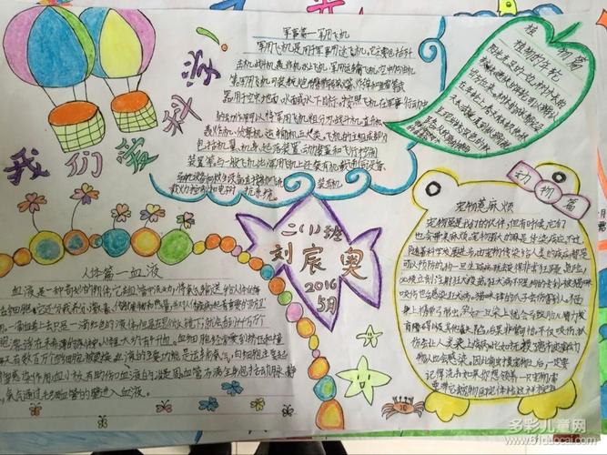 学科学爱科学的手抄报 关于科学的手抄报