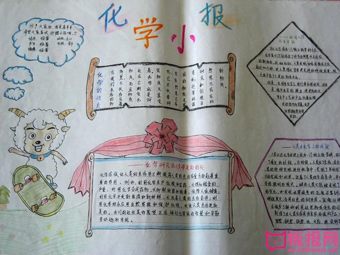 关于二氧化碳的化学手抄报 化学手抄报